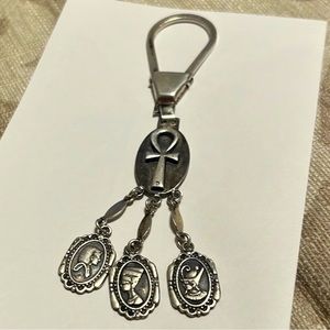 Sterling Silver Vintage Ankh Pendant